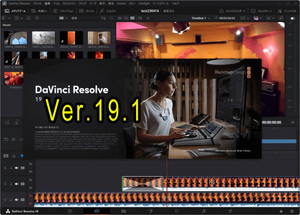 Davinci Resolve 19(Ver.19.1.2) Studio for Win かんたんインストールガイド付き