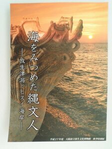 海をみつめた縄文人　放生津潟とヒスイ海岸　240図版　2015年　大阪府立弥生文化博物館