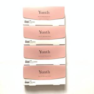 新品 ◆Yunth ユンス 薬用ホワイトニングエッセンス 4点セット (112包)◆ ピュアビタミンホワイトニングセラム 生美容液 生ビタミンC美容液