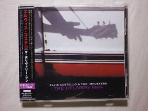 『Elvis Costello ＆ The Imposters/The Delivery Man+2(2004)』(2004年発売,UICM-1034,国内盤帯付,歌詞対訳付,Monkey To Man)