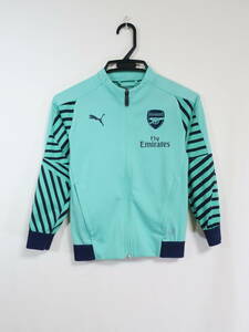 アーセナル トレーニングウェア ジャケット ジャージ ジュニア 120-130cm プーマ PUMA ARSENAL サッカー 子供 キッズ 上着