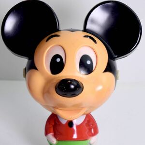 ミッキーマウス ウォルトディズニー Mickey Mouse アメトイ マテル社製 トーキングTOY フィギュア キャラクター ビンテージ 70s
