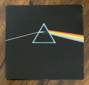 極上品! UK Original 初回 HARVEST SHVL 804 Blue Triangle The Dark Side of the Moon / Pink Floyd MAT: A2/B2 完品 
