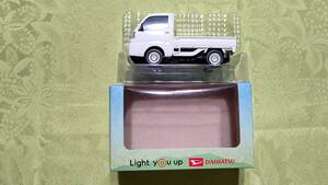 非売品 プルバックカー ダイハツ ハイゼットトラック ホワイト DAIHATSU HIJET TRUCK ケース入り