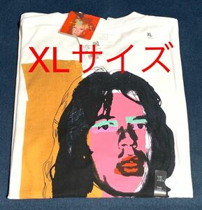 新品即決！★XLサイズ ★アンディ・ウォーホル ミック・ジャガー★ローリングストーンズ★ユニクロ Tシャツ ★