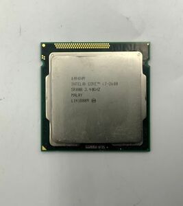 ●中古/cpu/ i7-2600 SR00B 3.40GHz 4コア 8スレッド LGA1155 管理番号：20240802-15