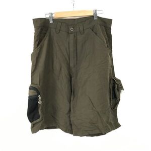 HURLEY X/ハーレー★ポケット注目！ショートパンツ【メンズL程度/カーキ/khaki】Pants/Trouser◆BH638