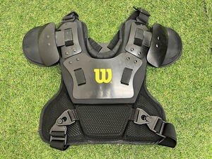 used 野球 軟式 審判用防具 プロテクター/ ブラック Wilson ウイルソン