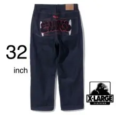 XLARGE EMBROIDERY GRAFFITI DENIM PANTS