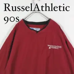 90s Russell  ラッセルアスレティック　ナイロンプルオーバー