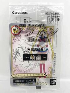 新品　未使用　非売品 映画 劇場版 美少女戦士セーラームーンEternal エターナル 前編 カードダス 入場者特典 レア　入手困難　カード