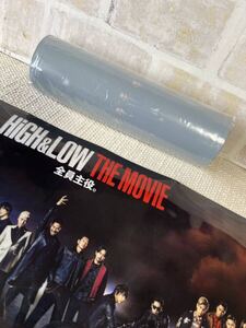 HiGH&LOW THE MOVIE クリアポスター　入場者特典　映画　超パノラマ　超ロング　EXILE 三代目JSB TAKAHIRO　岩田剛典　登坂広臣　AKIRA　