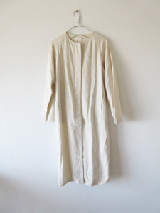 evam eva / エヴァムエヴァ E191T035 Raglan Sleeve Long Coat 1 ECRU / ロングコート スプリングコート