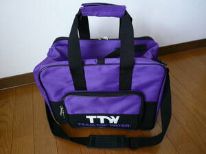 新品同様　TTW　TEAM TOP WATER　フィッシング バッグ　チームトップウォーター　パープル　Fishing Bag