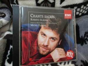 ロベルト・アラーニャ（テノール）「Chants Sacrs」【CD・14曲】アヴェ・マリア（グノー）～ああ，イエズスよ（ブーランジェ）