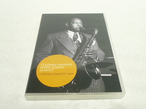 DVD★　コールマン・ホーキンス Coleman Hawkins/Harry Edison Quintet: London Concert 1964　★