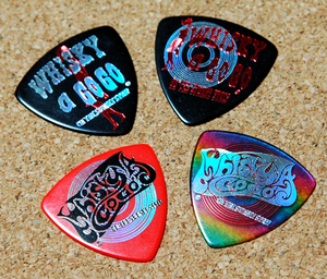 Whisky A GoGo オフィシャル ピック セット 4枚 新品 フェルナンデス　ロサンゼルス　ライブハウス　 Fernandes Picks