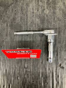 【中古品】Snap-On 1/4 ラチェットハンドル FM70A /ITT17FUP16VK