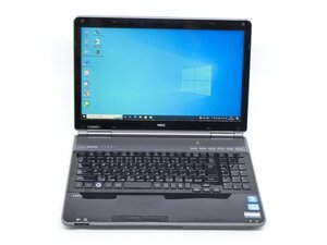 中古/15.6型/ノートPC/Windows10/新品SSD512/8GB/2世代i7/NEC　LL770/E MS office搭載新品無線マウス/HDMI/無線WIFI/テンキー