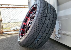 225/50R18 18インチ タイヤホイール新品 4本セット トーヨー TOYO H30 200系ハイエース バウンティコレクション BD12