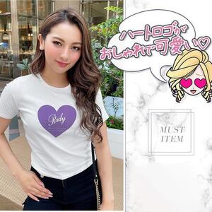 Rady レディー ハートプリントTシャツ