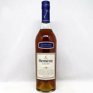 DKG★ 正規品 未開封 未開栓 Hennessy CLASSIQUE ヘネシー クラシック スリムボトル 青キャップ ジャーディン ヘネシークラシック 700ml