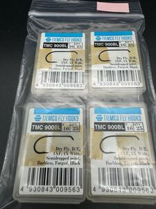 【100本】 TMC900BL #16 25本入り4パック バーブレス ドライフック