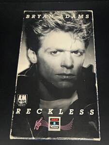 Bryan Adams ブライアン・アダムス Reckless アリス・クーパー VHS video 日本盤