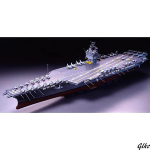 1/350 艦船シリーズ No.7 アメリカ海軍 原子力航空母艦 CVN-65 エンタープライズ プラモデル おもちゃ プレゼント 組立 鑑賞