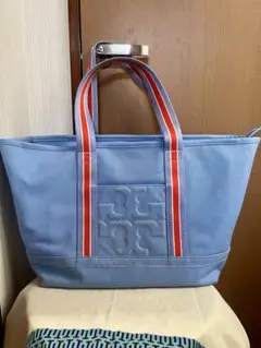 トリーバーチTory Burch トートバッグブルー