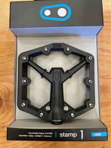 ※送料無料※　crankbrothers「クランクブラザース」フラットペダル /STAMP1 GEN2/ ラージ / ブラック /crank brothers