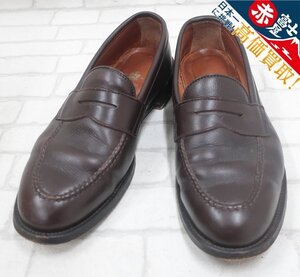 2S7544/オールデン N7202 ペニーローファー USA製 Alden REGINA GRAIN CALF PENNY LOAFER