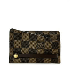 【中古美品】 LOUIS VUITTON ルイヴィトン ダミエ クロシェットGM キーリング キーケース N62661