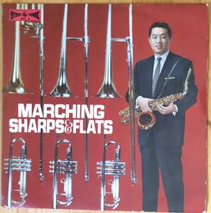 原信夫とシャープス・アンド・フラッツ / MARCHING LP レコード 和ジャズ 前田憲男 山屋清 三保敬太郎 八城一夫