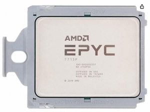 2月5日発送 AMD EPYC 7713P 64C 2GHz 3.675GHz 256MB Socket SP3 1P 225W