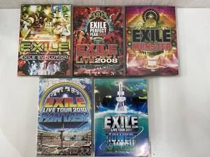 EXILE LIVE DVD 2007〜2011 5点セット　エグザイル　ライブDVD 中古品　