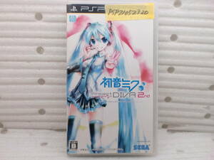 PSP210523120　PSPソフト　初音ミク　プロジェクト　ディーヴァ　セカンド　現状品