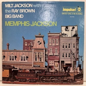 ■即決 FUSION Milt Jackson / Memphis Jackson As9193 jf33051 米オリジナル、片LW手書き刻印 Enchanted Lady 収録