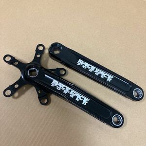 リングスパイダー有り Vintage Race Face Turbine Crankset 170mm PCD110 ブラック / レースフェイス タービン CNC 削り出し OLD MTB