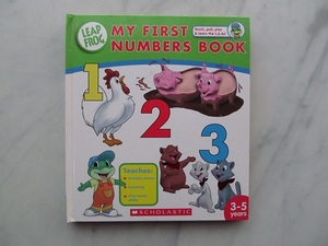 しかけ絵本　洋書　LEAP FROG 　MY FIRST NUMBERS BOOK　ハードカバー　3－5years　（別紙）数字ポスター付き