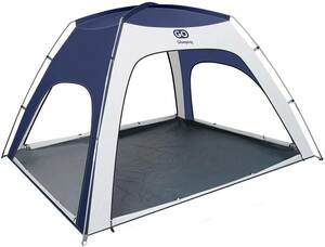 テント 簡易テント ドーム 2~4人用 二面メッシュスクリーン 防虫対策 結露防止 簡易設営 防水 キャンプ用品 アウトドア 防風 防災用