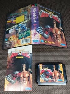 ★メガドライブソフト「ダイナマイトデューク (Dynamite Duke)」★中古品 (セガ・SEGA・MD) 1990年製アクションシューティング