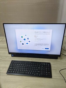 NEC 一体型デスクトップパソコン LAVIE Desk All-in-one ファインブラック PCDA370MAB 