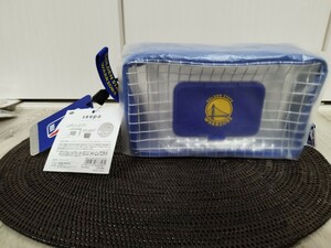 クーポン適用　匿名配送無料】新品　NBA 　シーポ 　機能性ポーチ　ゴールデンステイト　ウォリアーズ　メイクポーチ