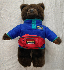 L.L. Bean　エルエルビーン　 L.L. Bear エルエルベア　 フリース　ウエストポーチ　LL BEAN　ぬいぐるみ　くま ベア　