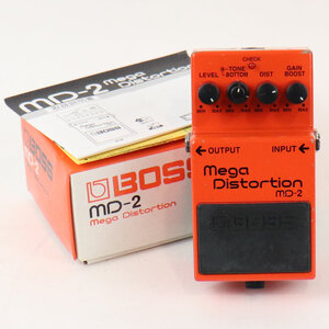 【中古】メガディストーション エフェクター BOSS MD-2 Mega Distortion ギターエフェクター ディストーション