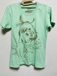 レディース ディズニーストア ティンカーベル オリジナルTシャツ スターレット ゴールドアクセント グリーン disney 半袖 031024-013