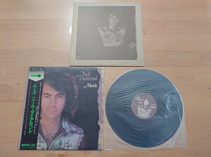 ★ニール・ダイアモンド Neil Diamond ★Moods ムーズ★帯付★OBI★中古LP★ジャケット、帯経年汚れ、傷み