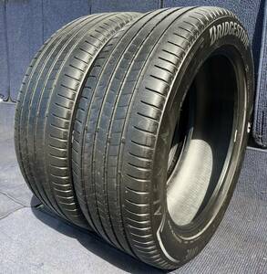 ☆送料無料☆【2022年製造】【溝7～7.5分山】BRIDGESTONE ALENZA 001 2本 235/55R20 側面キズ有 ASP1839