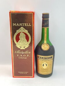 【同梱不可】マーテルVSOP メダイヨン　スペシャルリザーブ　グリーンボトル 700ml 40% ※液面注意 箱 未開栓 古酒 V008751